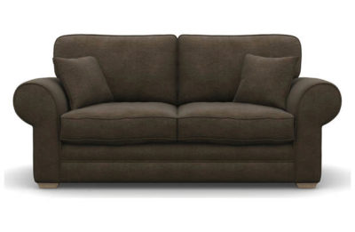 Heart of House Chedworth 2 Seater Fabric Sofa Bed - Teak